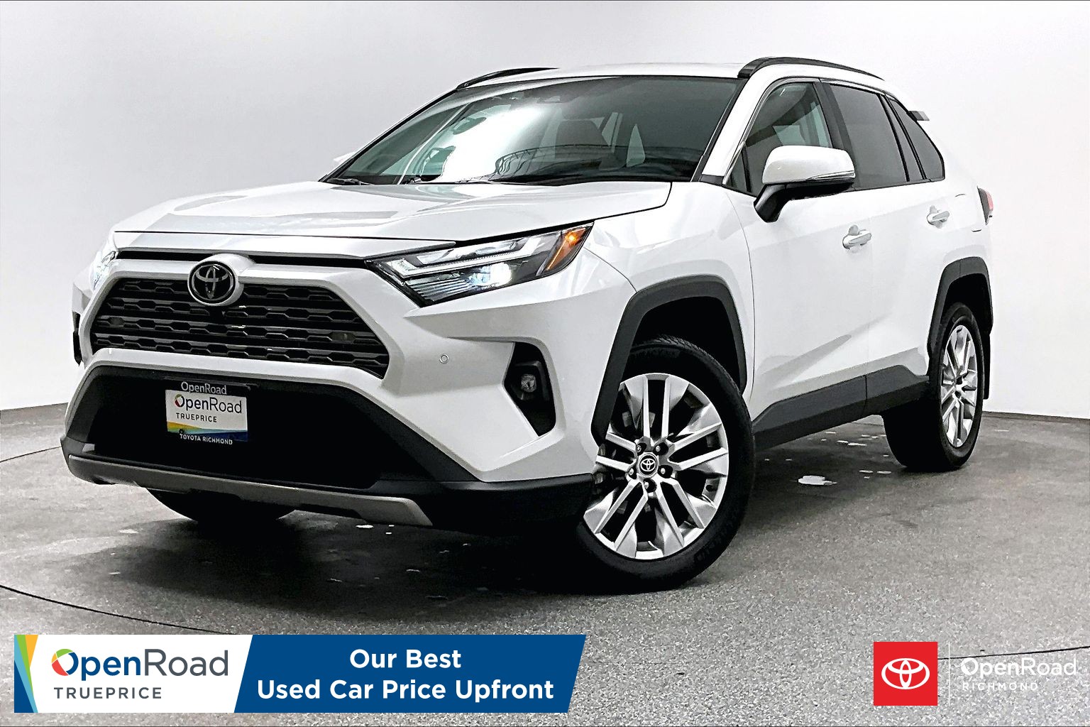 White (Wind Chill Pearl) 2024 Toyota RAV4 SUV / Crossover All-Wheel Drive Automatic