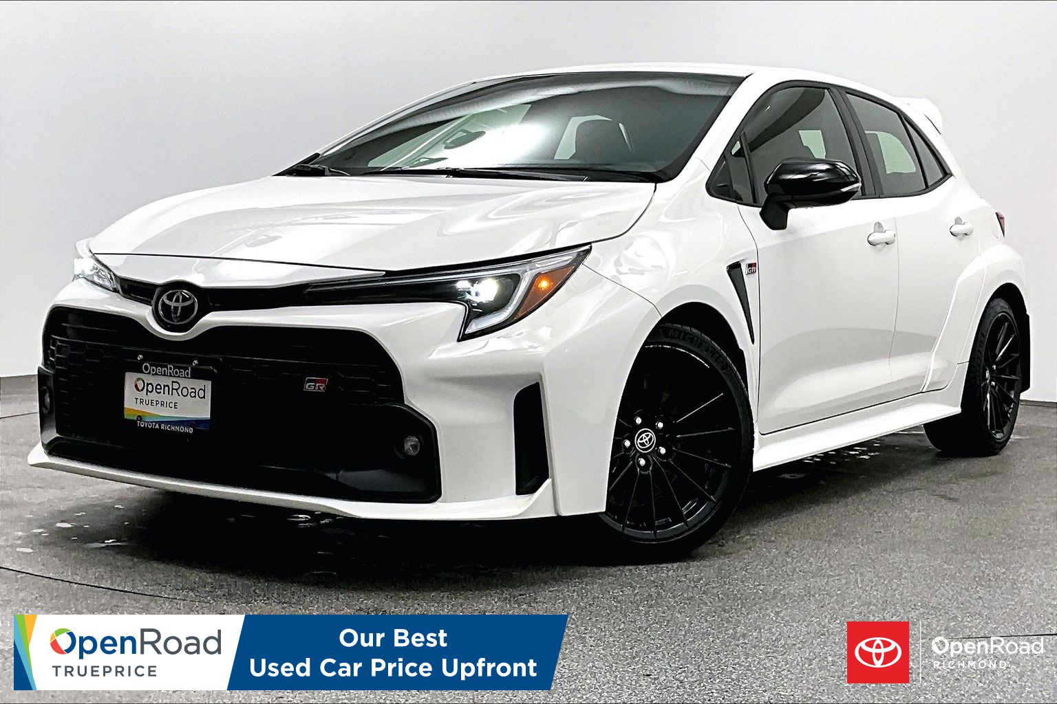 White 2023 Toyota GR Corolla Hatchback All-Wheel Drive Automatic