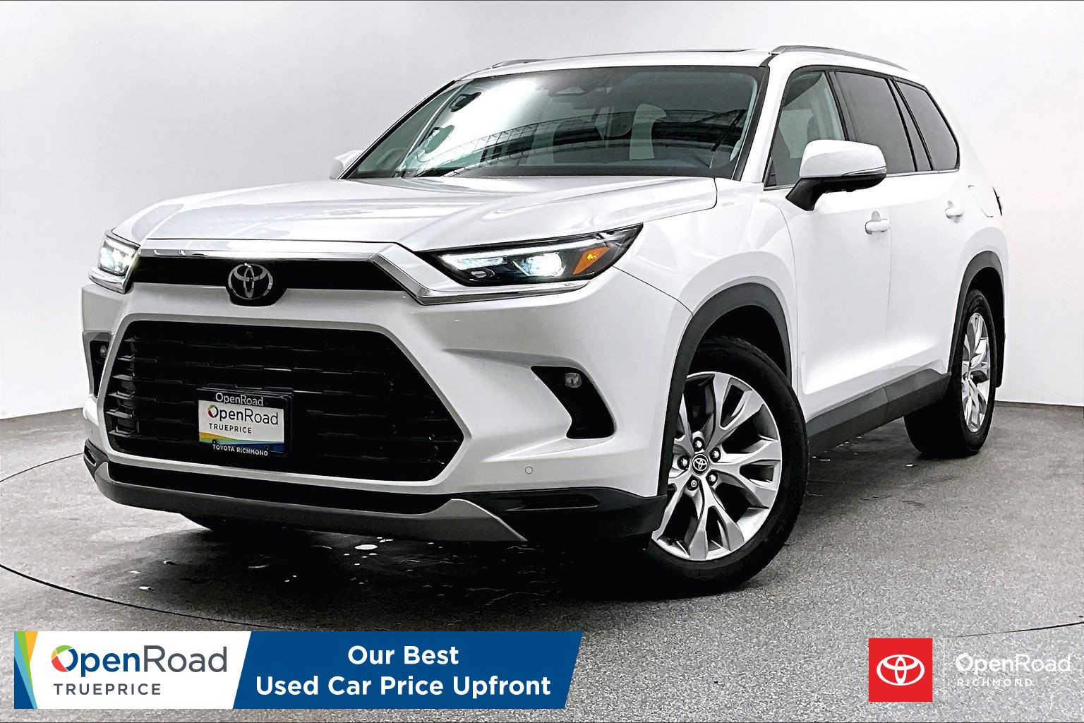 White (Wind Chill Pearl) 2026 Toyota Grand Highlander Hybrid SUV / Crossover All-Wheel Drive Automatic