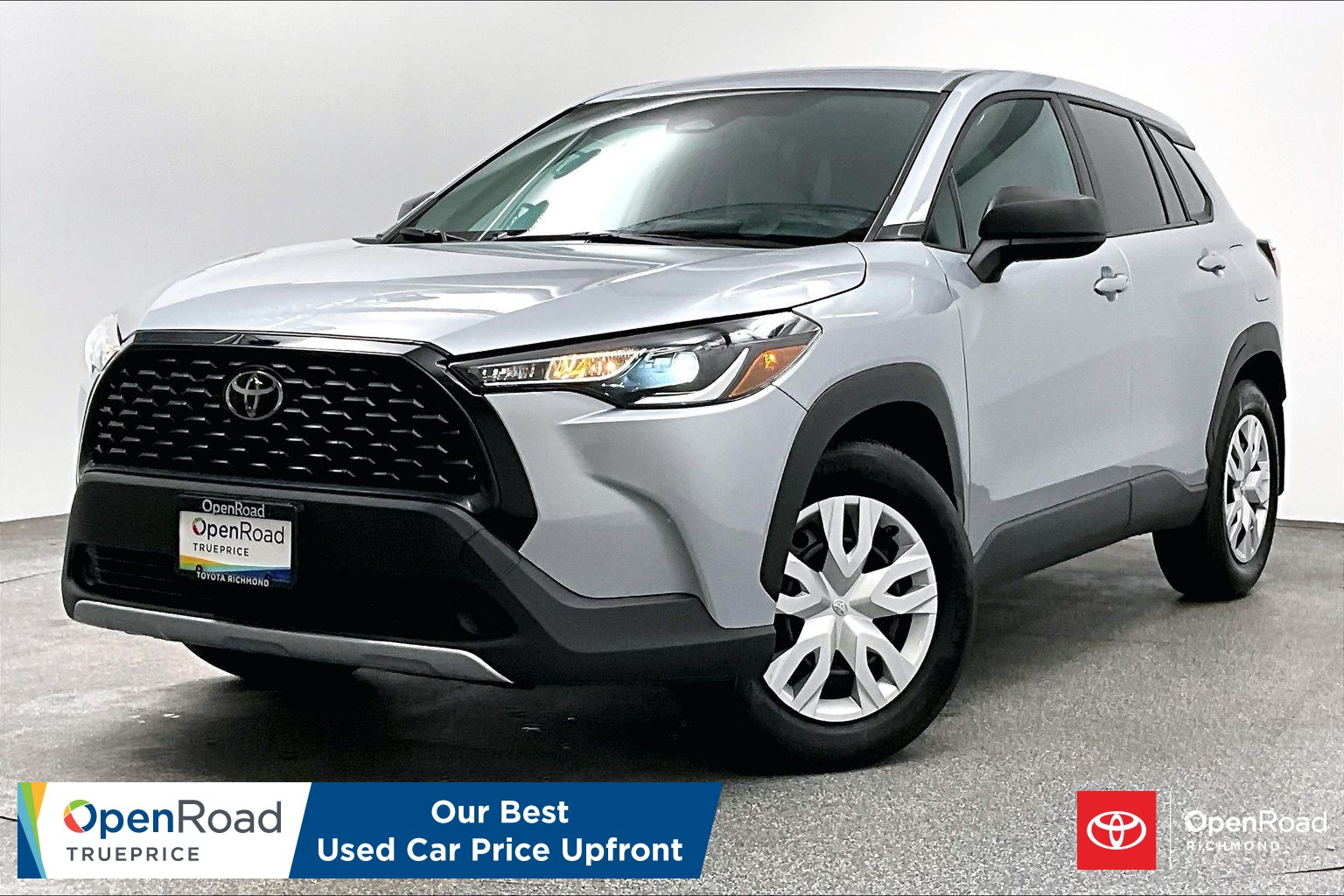 Sonic Silver Metallic 2024 Toyota Corolla Cross SUV / Crossover Front-Wheel Drive Automatic