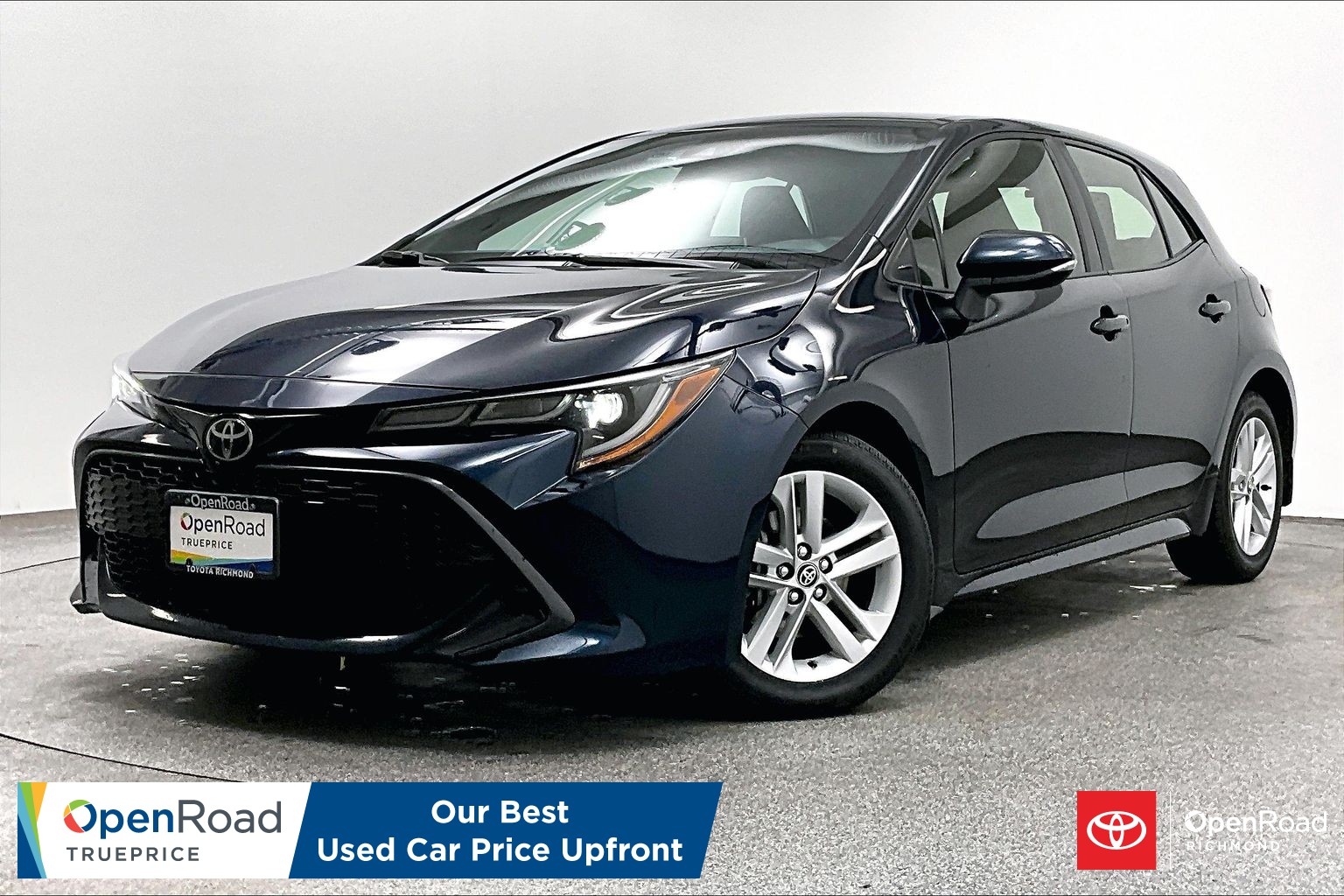 Teal (Galactic Aqua Mica) 2021 Toyota Corolla Hatchback Hatchback Automatic