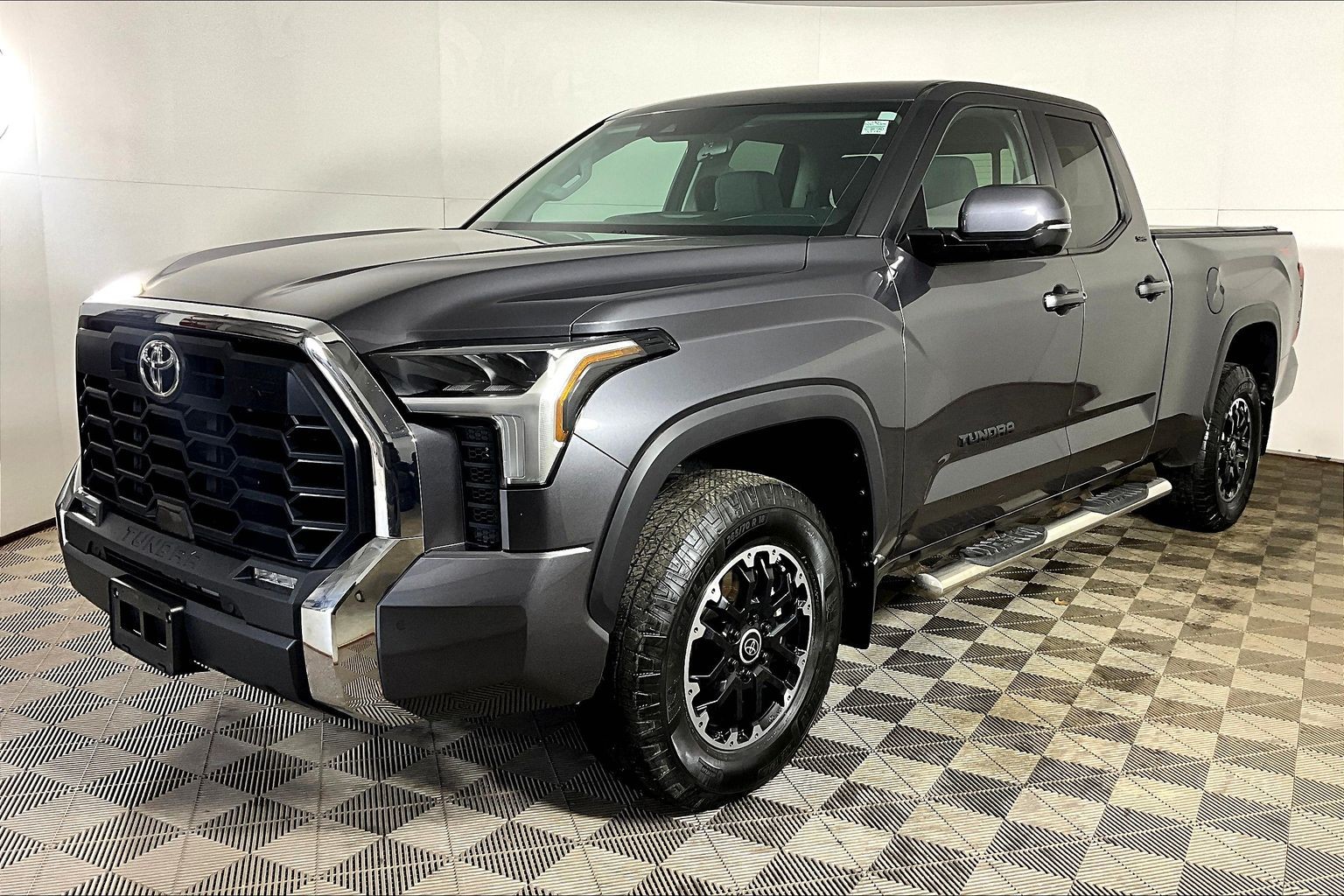Gray 2024 Toyota Tundra Pickup Truck Four-Wheel Drive Automatic