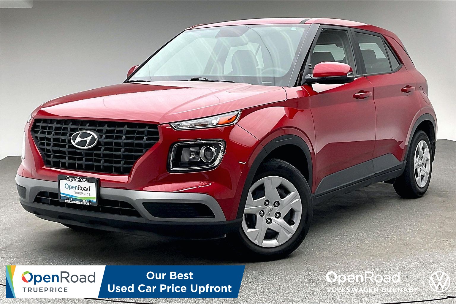 Fiery Red 2021 Hyundai Venue SUV / Crossover Manual