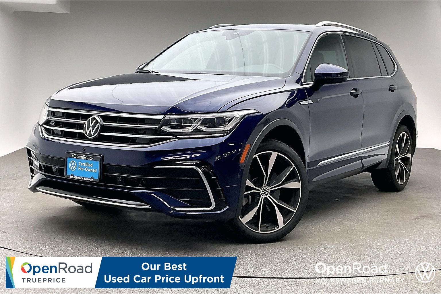 Atlantic Blue Metallic 2024 Volkswagen Tiguan SUV / Crossover Automatic