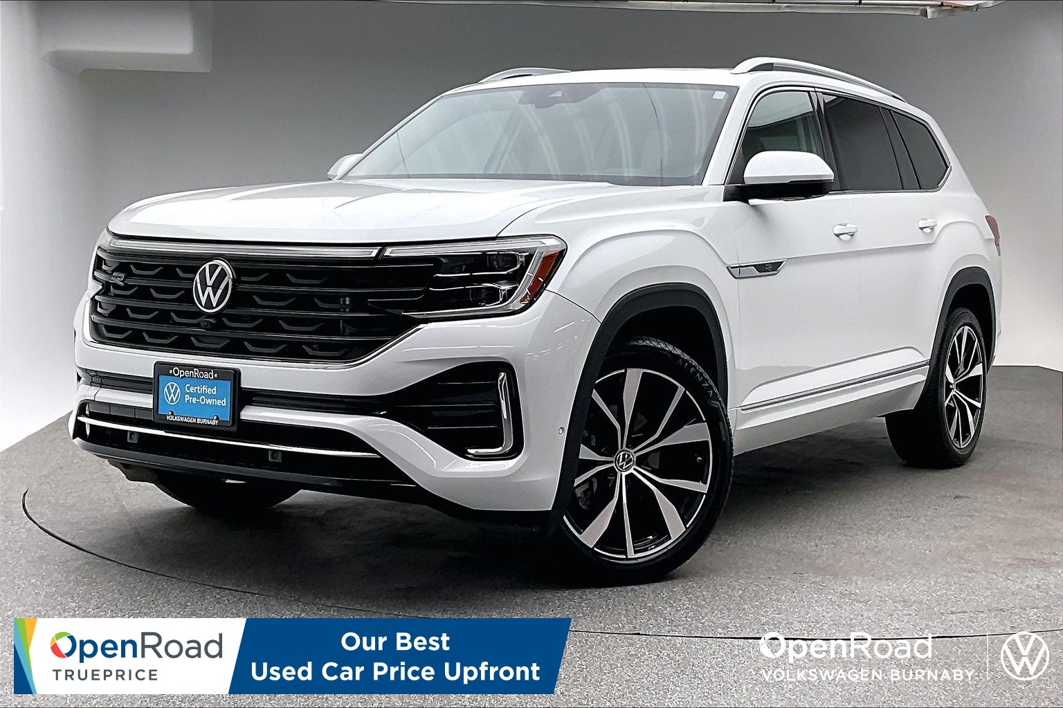 Oryx White Pearl 2024 Volkswagen Atlas SUV / Crossover Automatic