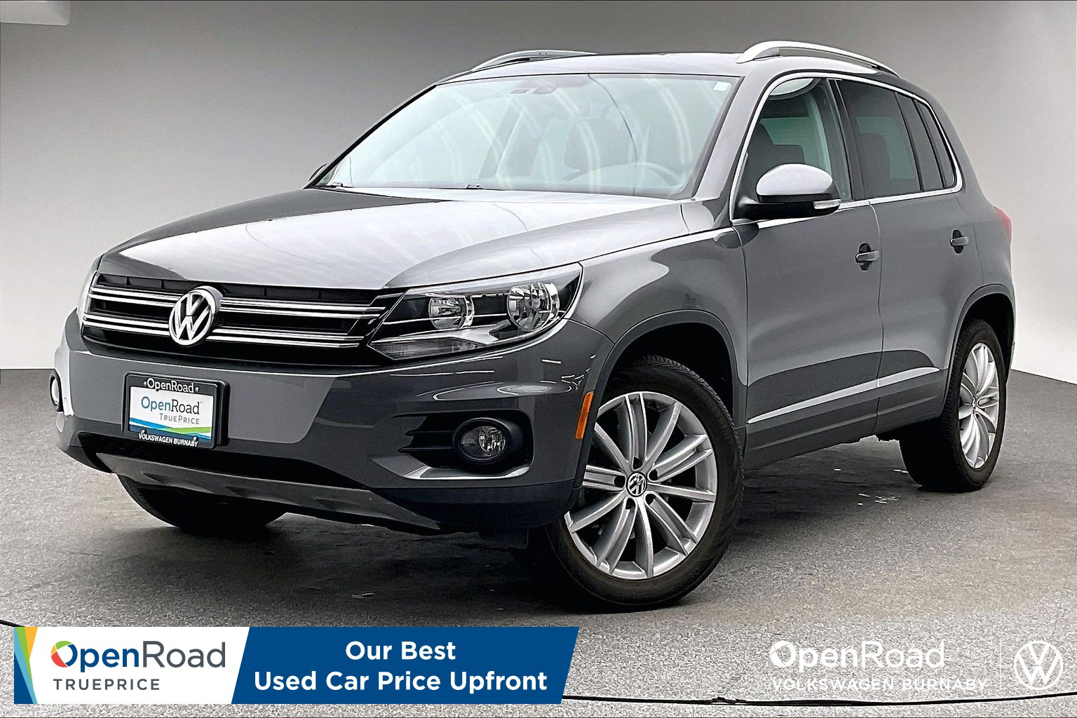 Gray (Pepper Grey Met) 2012 Volkswagen Tiguan SUV / Crossover  Automatic