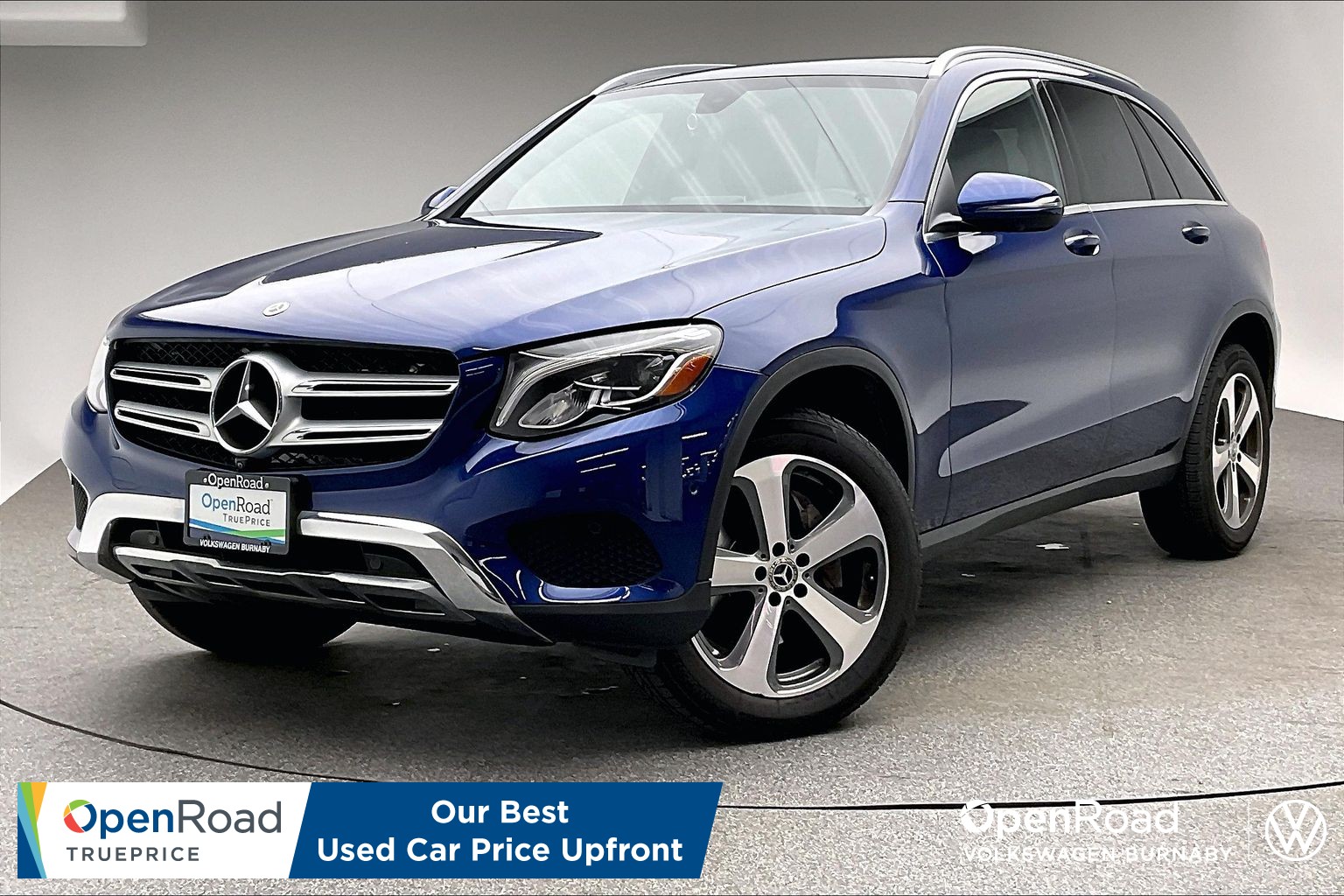 Brilliant Blue Met 2017 Mercedes-Benz GLC SUV / Crossover All-Wheel Drive Automatic
