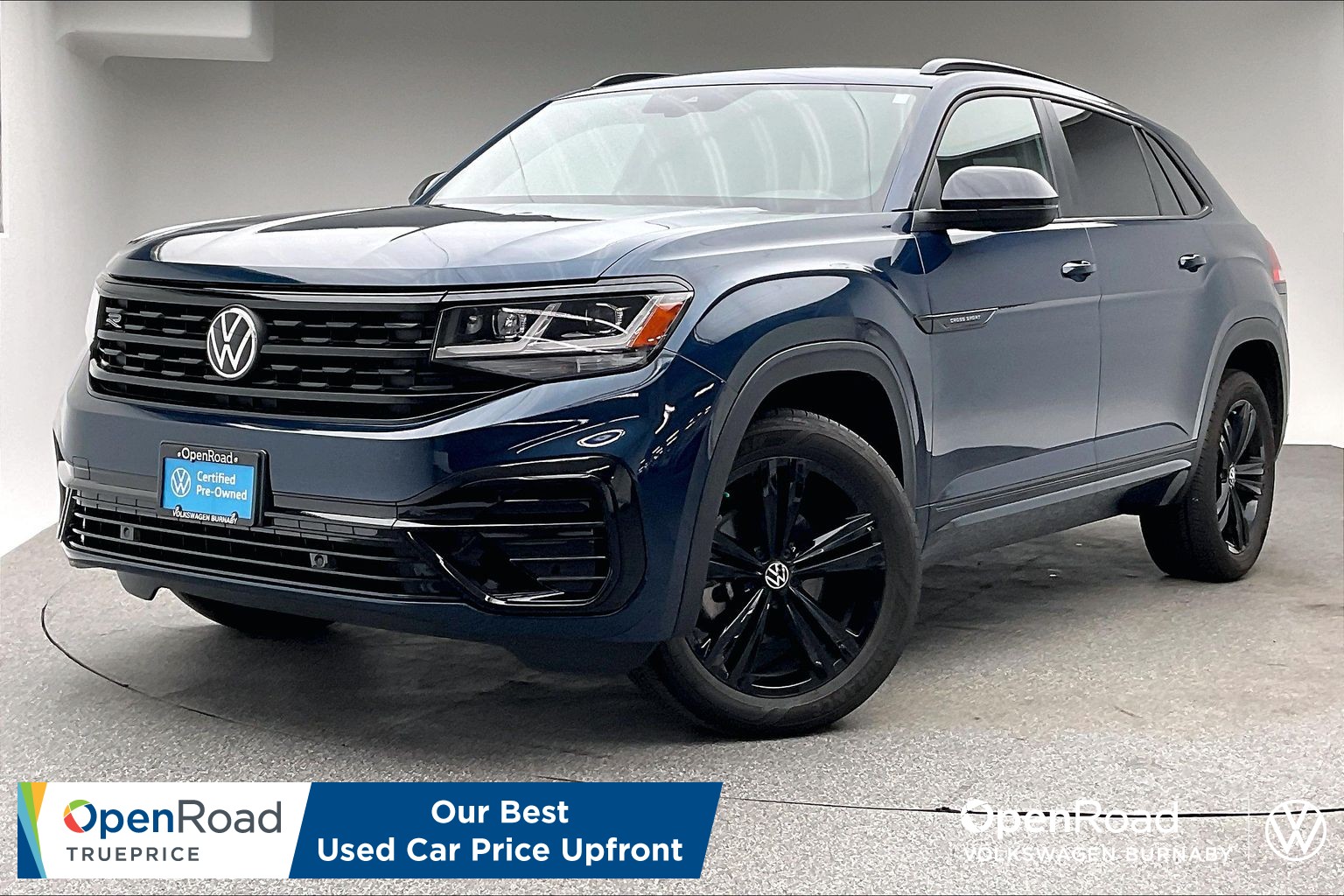 Tourmaline Blue Met 2023 Volkswagen Atlas Cross Sport SUV / Crossover Automatic