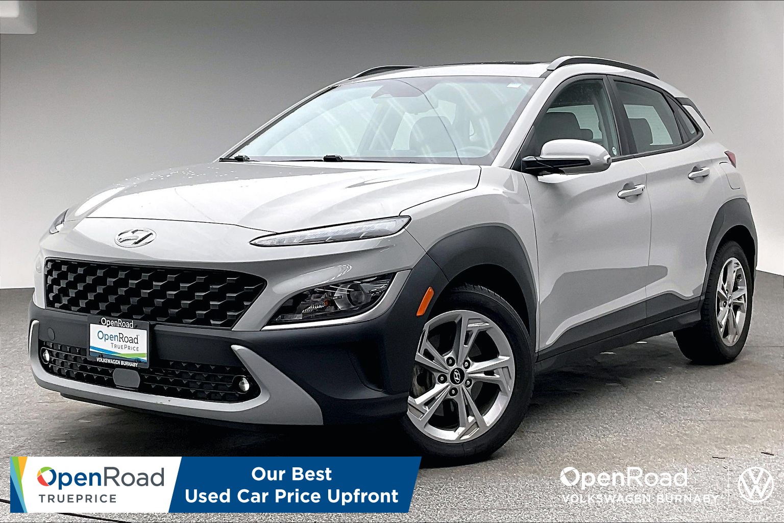Gray (Cyber Grey Met) 2022 Hyundai Kona SUV / Crossover All-Wheel Drive Automatic