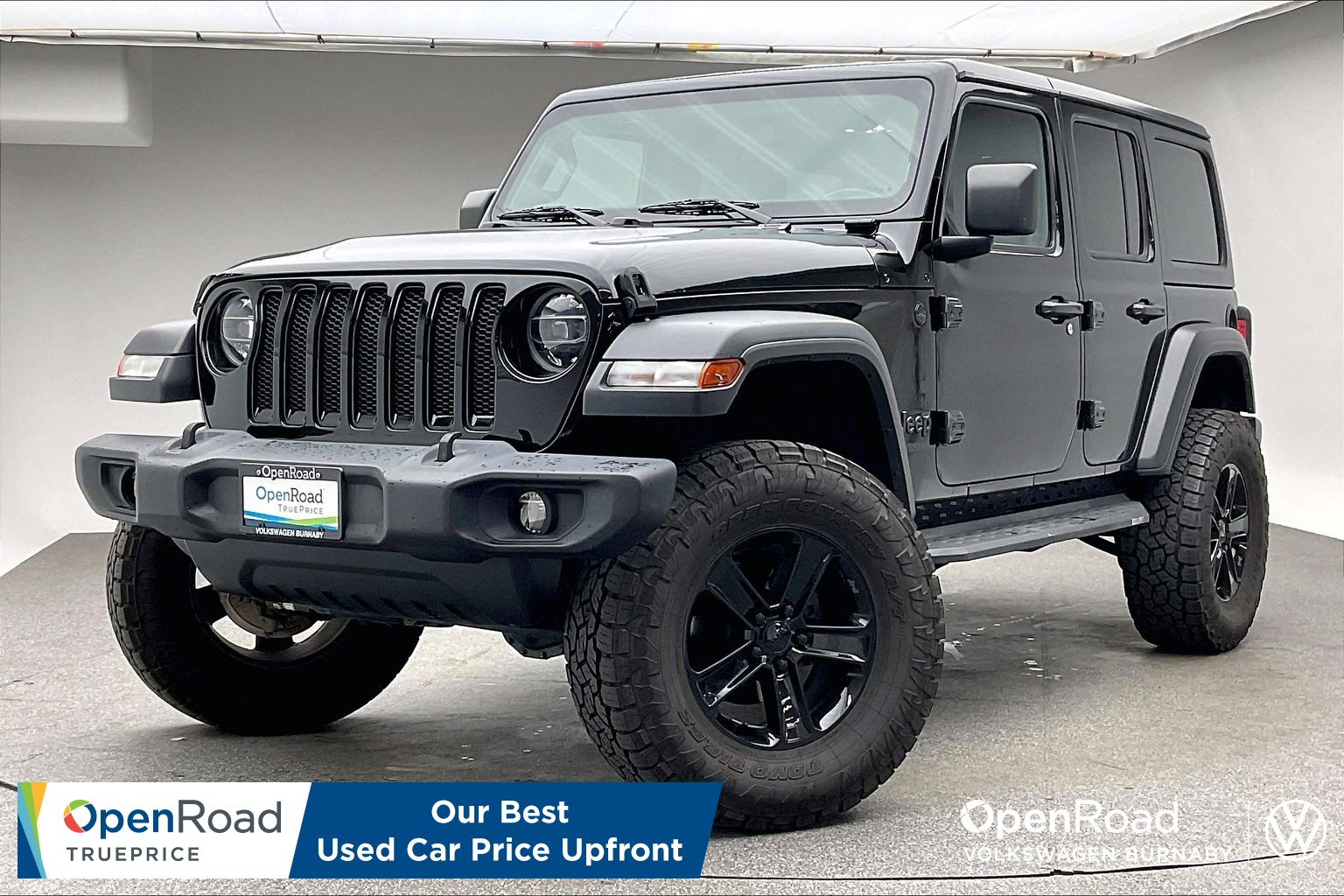 Black 2020 Jeep Wrangler SUV / Crossover Four-Wheel Drive Automatic