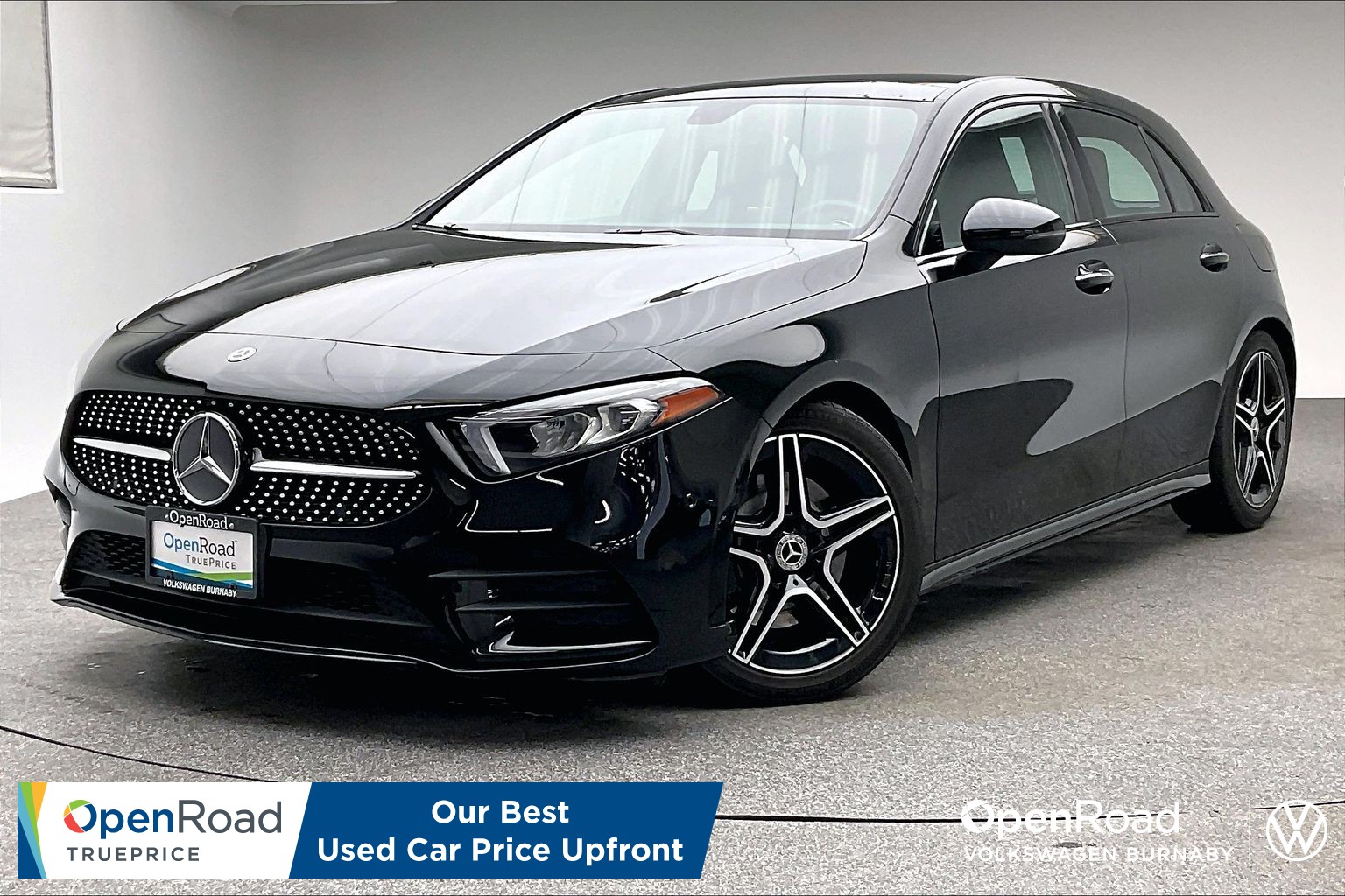 Night Black 2019 Mercedes-Benz A-Class Hatchback  Automatic