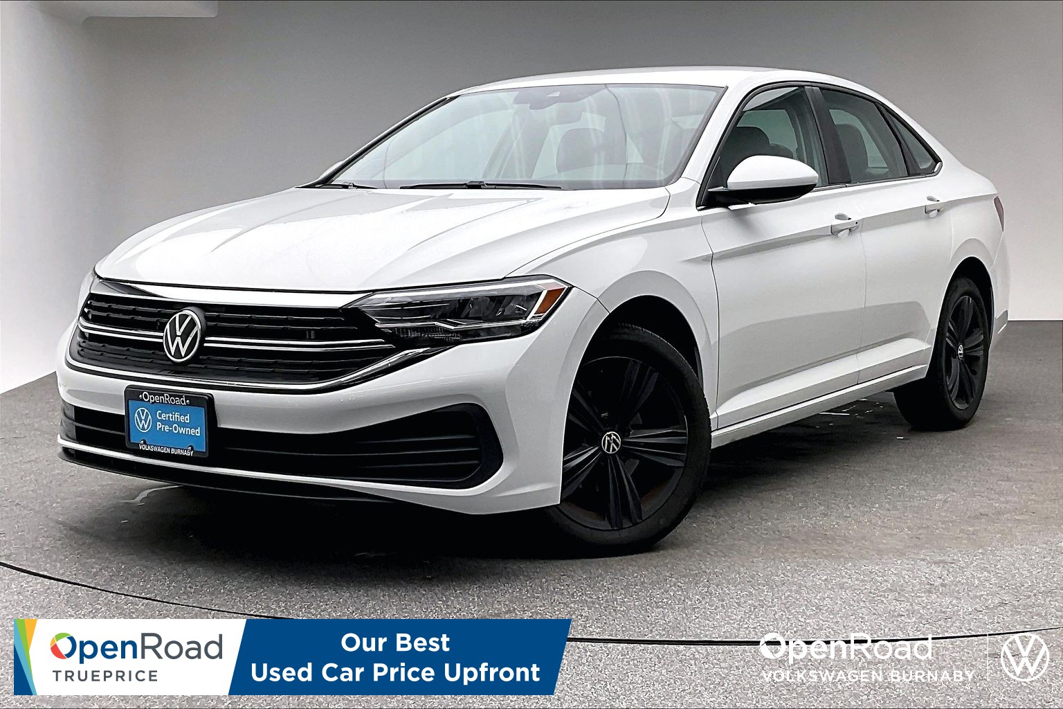 Pure White 2022 Volkswagen Jetta Sedan Automatic