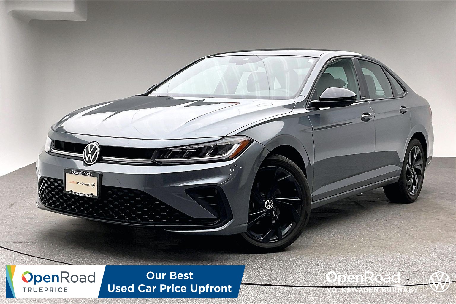 Platinum Gray Metallic 2026 Volkswagen Jetta Sedan Automatic