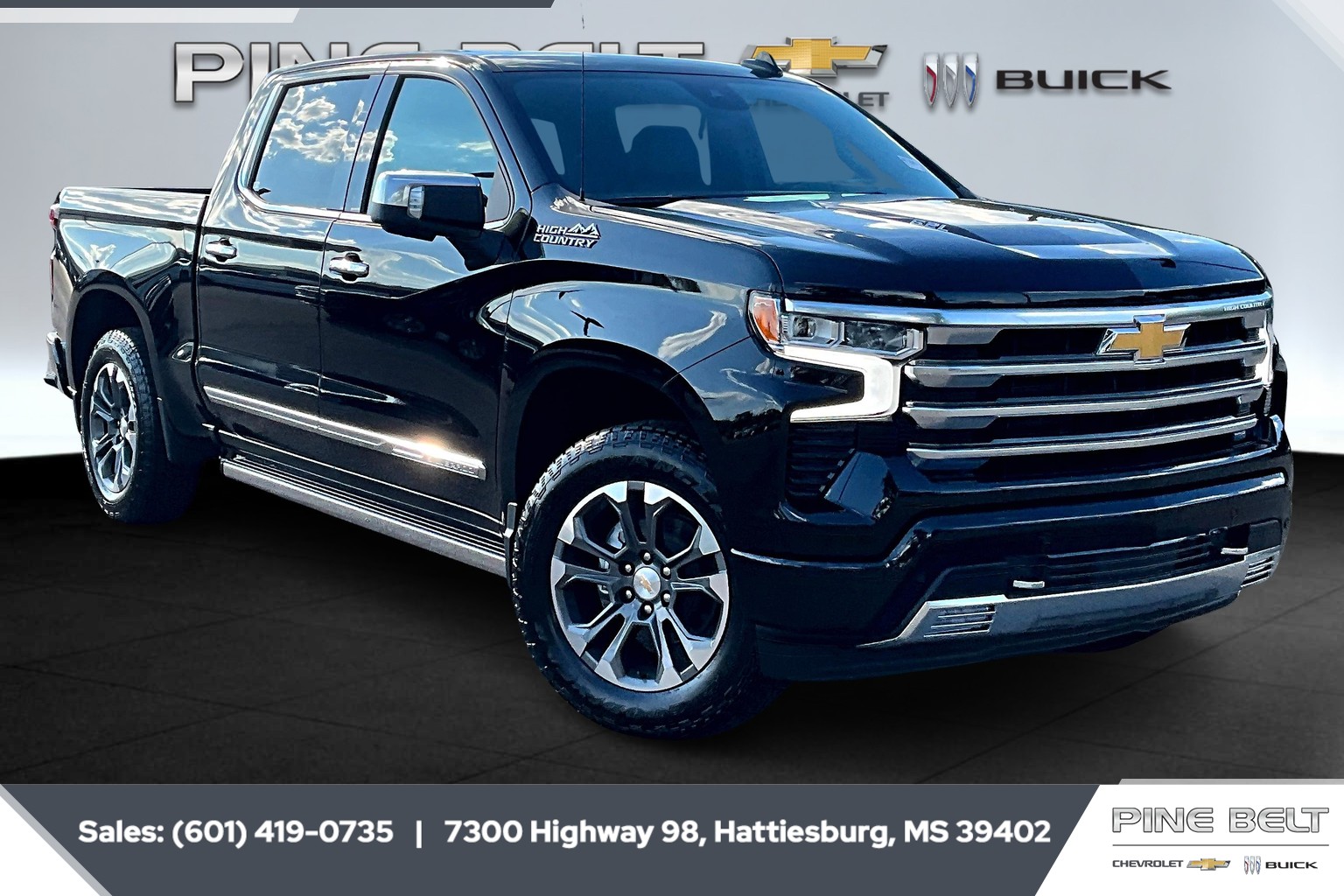 New 2026 Chevrolet Silverado 1500 High Country Crew Cab in