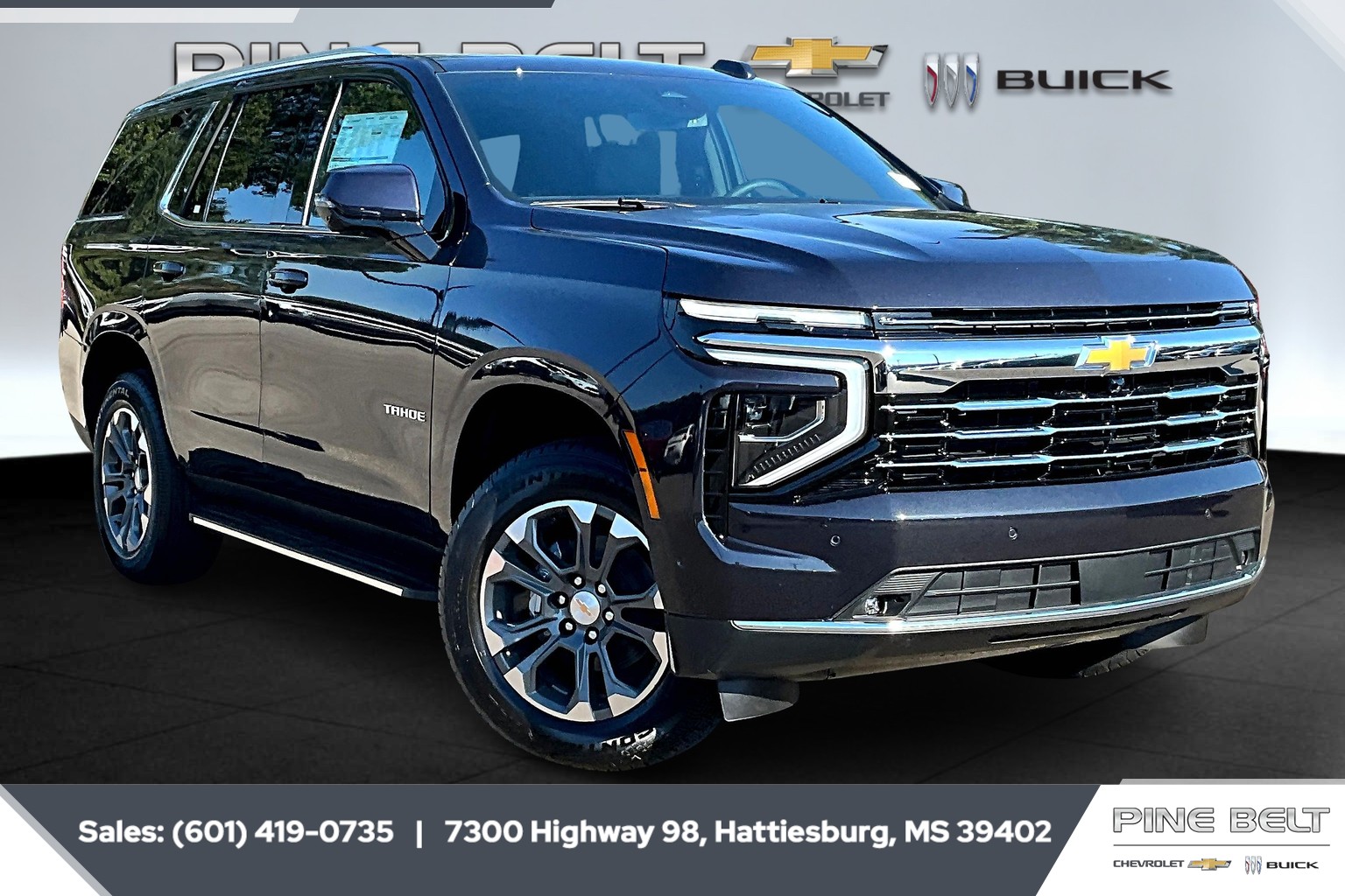 New 2026 Chevrolet Tahoe LT SUV in Hattiesburg #4NT13203 Pine