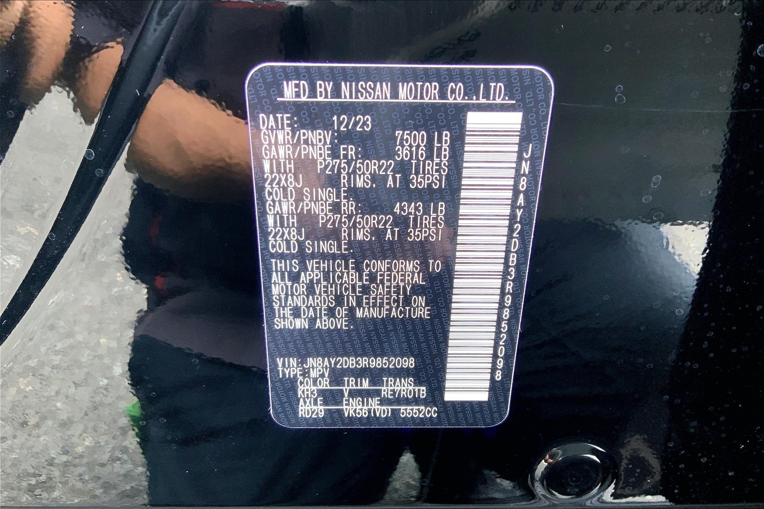 New 2024 Nissan Armada Platinum near Richmond, VA - Pohanka Nissan