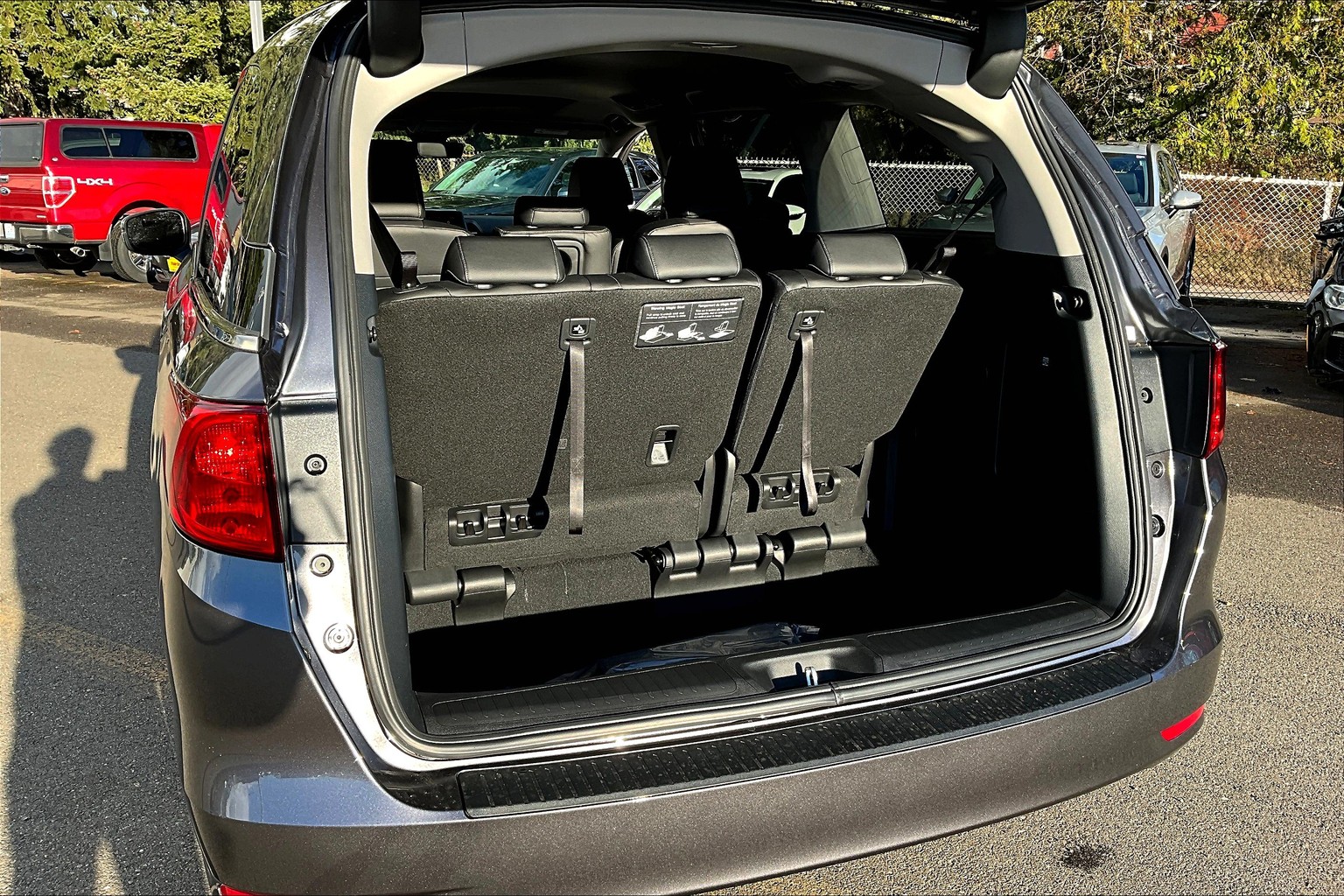 2020 honda odyssey cargo space