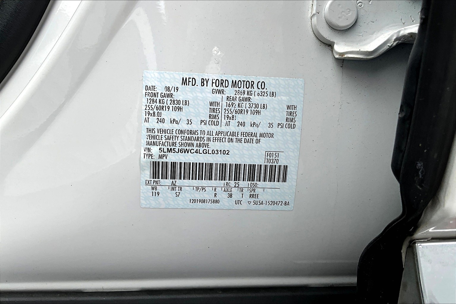 2020 Lincoln Aviator Base - Photo 36